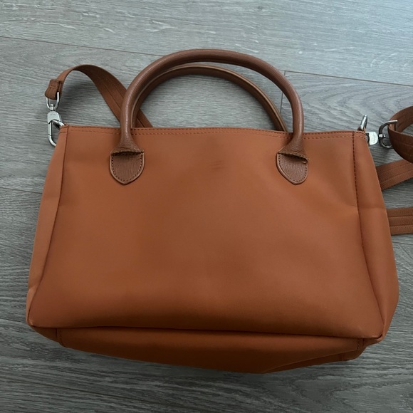 Longchamp Nylon Satchel / Crossbody Bag – Tan - Picture 2 of 7